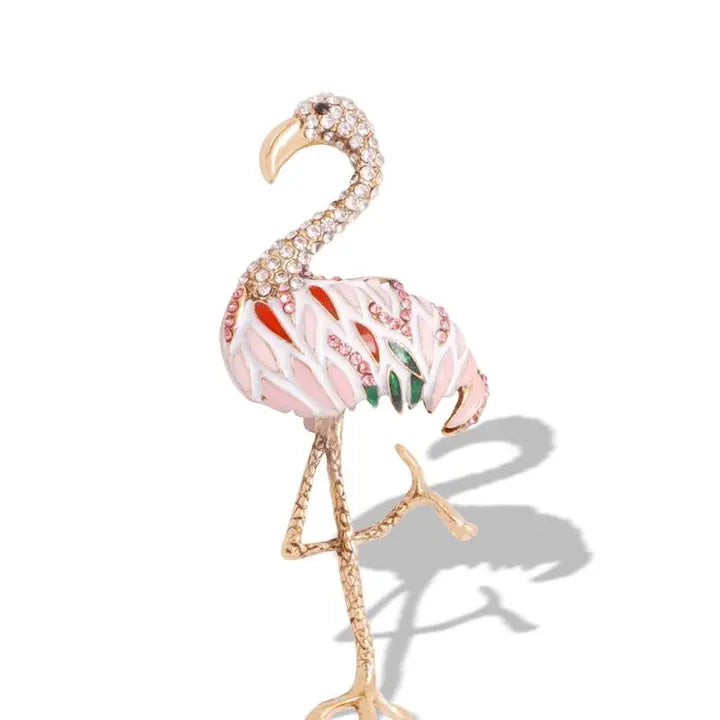 Flamingo Brooch