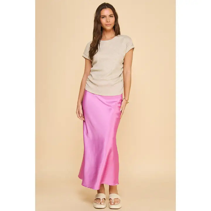 Orchid Slip Skirt.