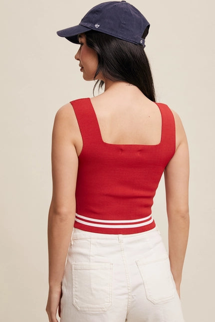 Willow Brami Red w/ stripes