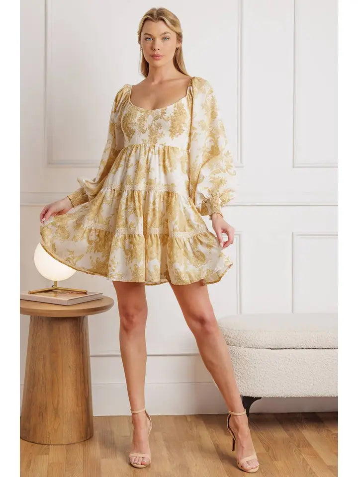 Brooke Woven Mini Dress