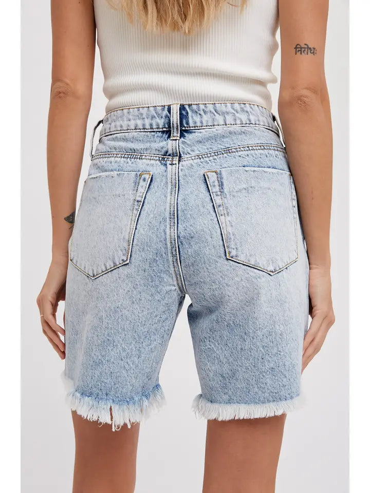 Denim Boyfriend Shorts