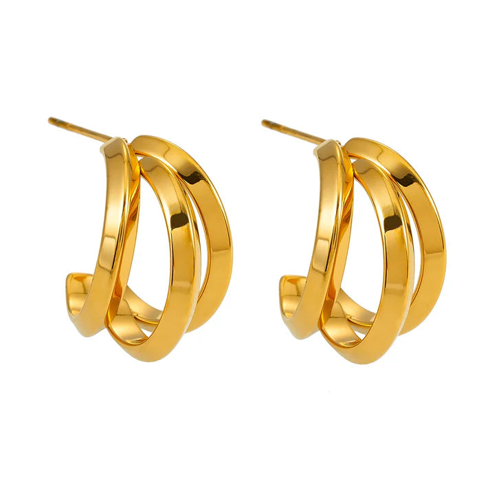 Grizzanna Earrings Gold