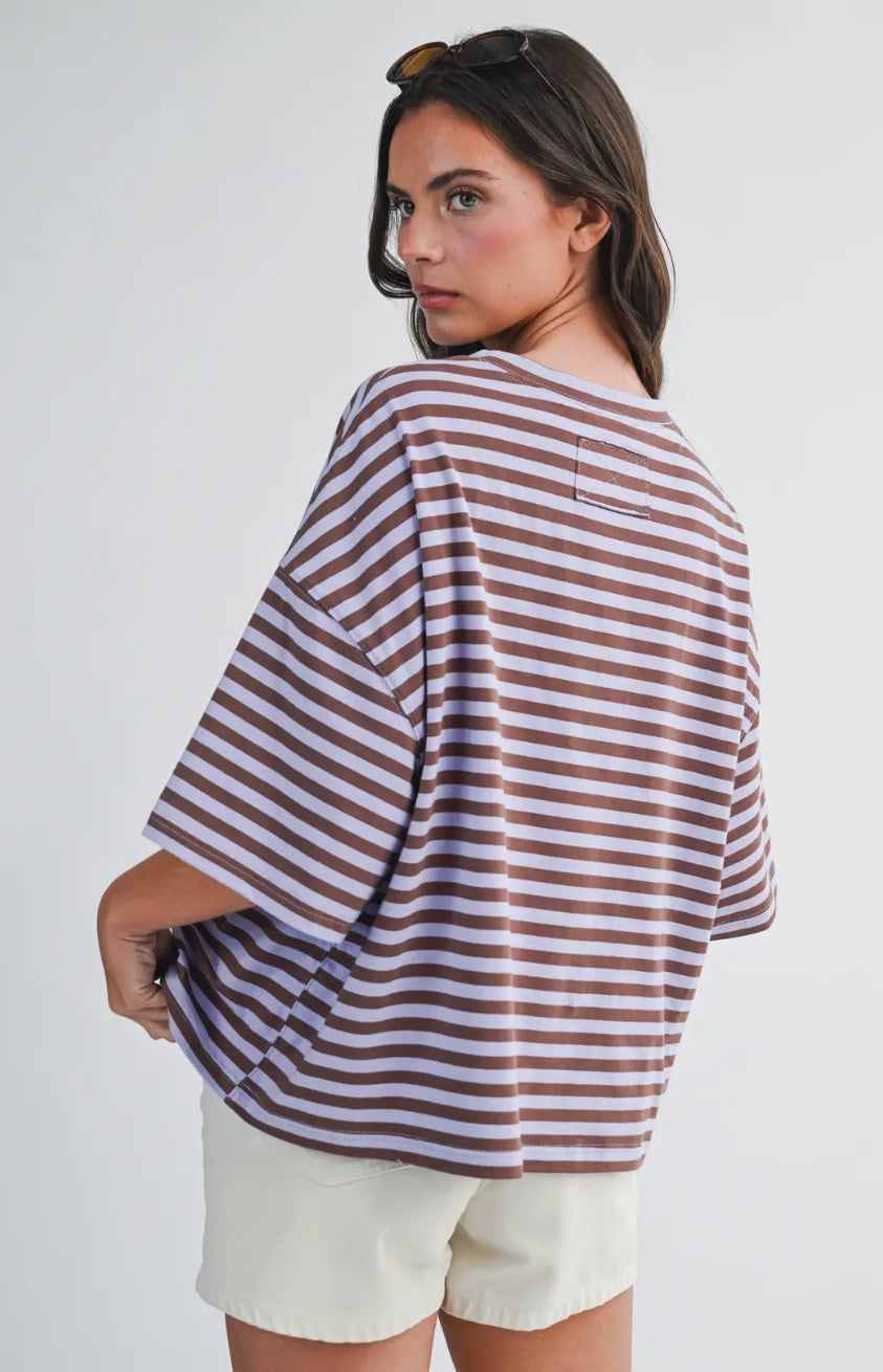 Suzzie Stripped Top