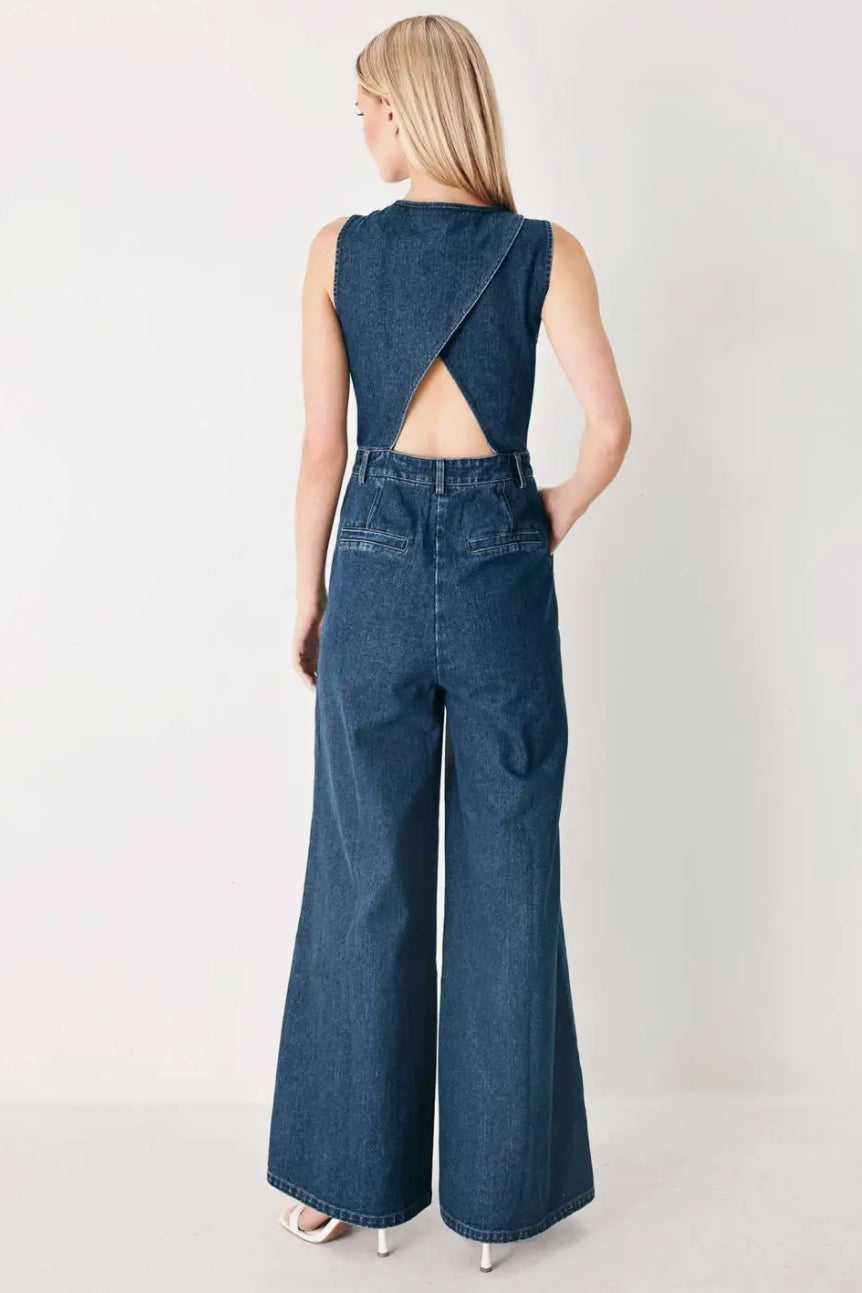 Breanna Denim Jumpsuit