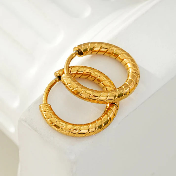 Lupita Huggie Hoops