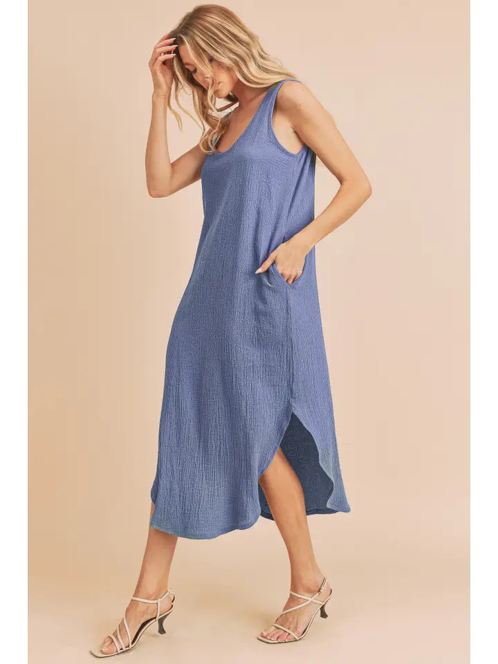 Duccie Blue Tank Dress