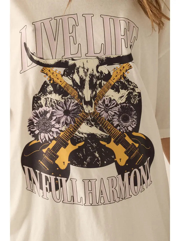 Live Life Graphic Tee