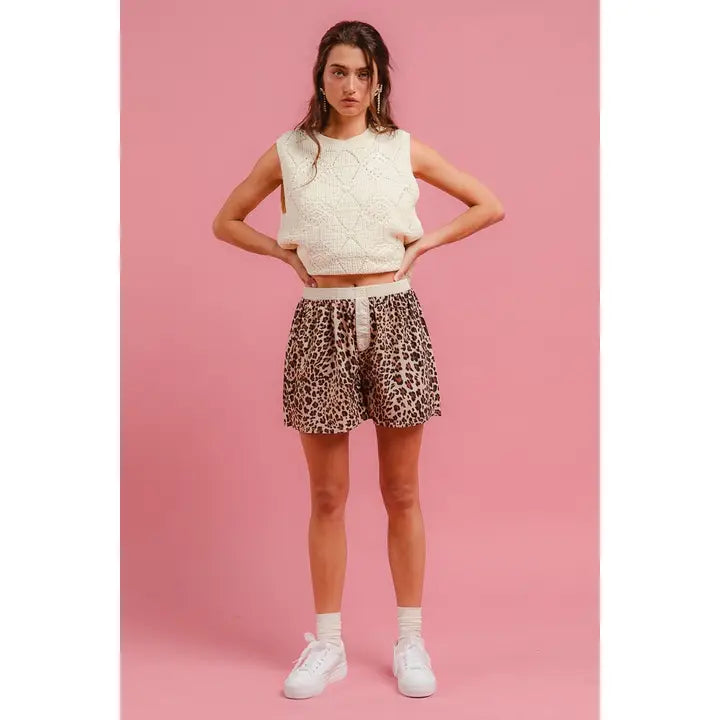 Leopard print Shorts