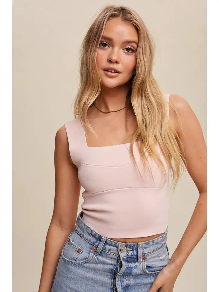 WILLOW BRAMI TOP Light Pink