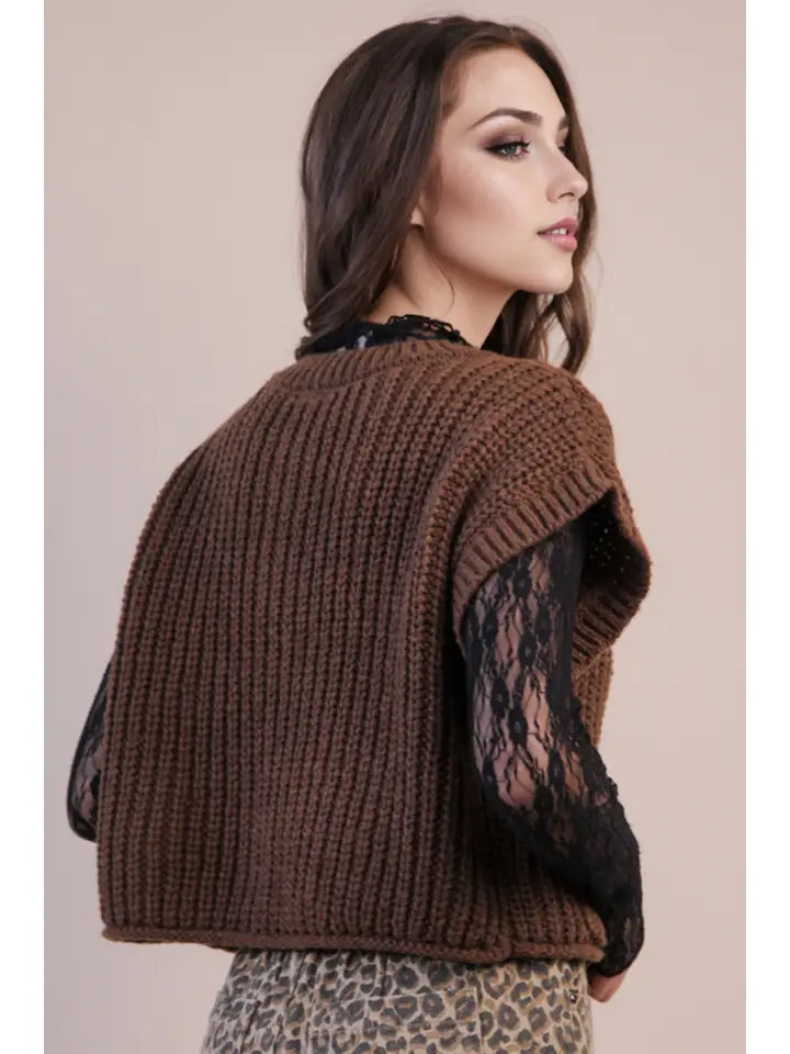 Bowie Cardigan Brown