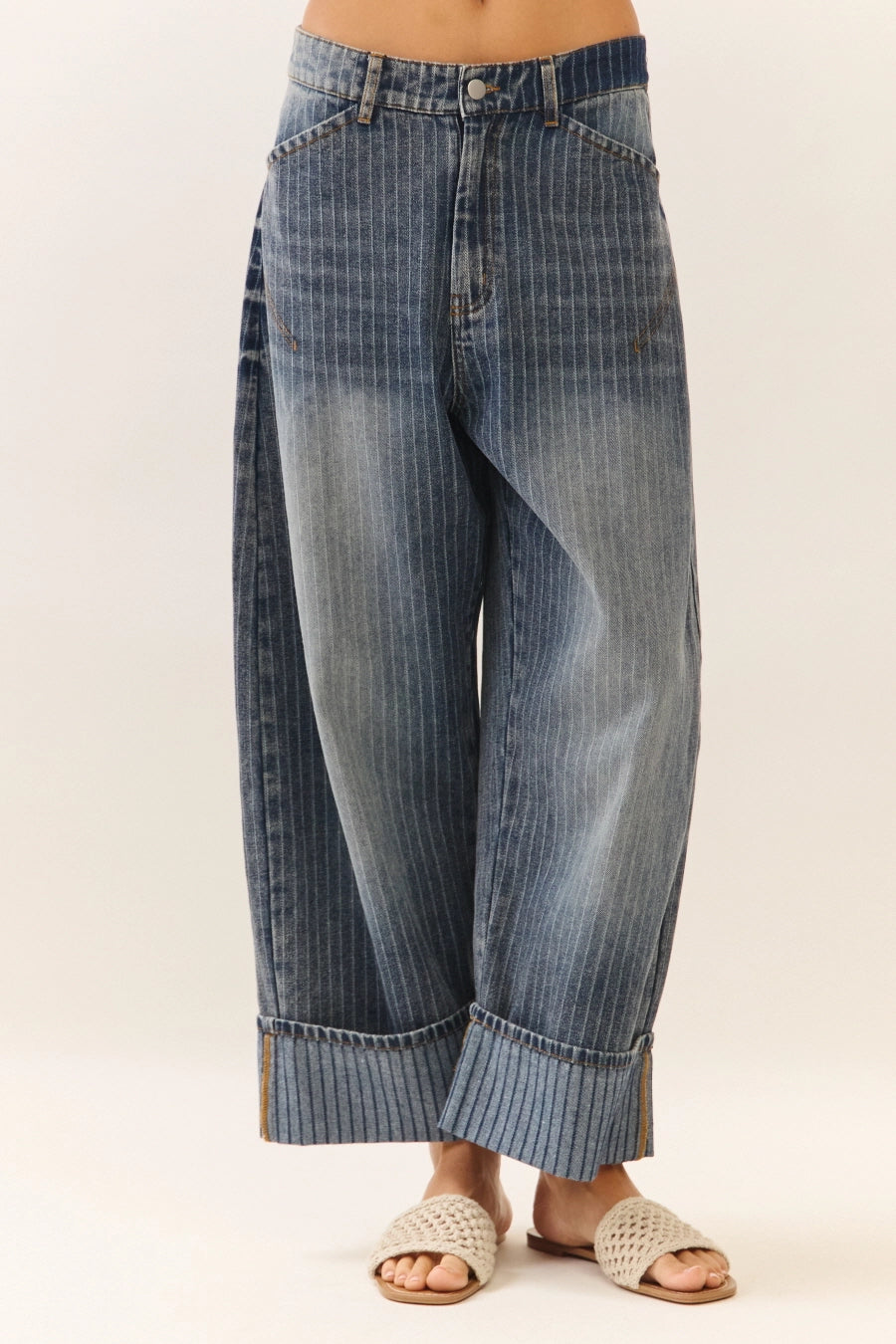 Carpenter Stripped Barrel Jeans