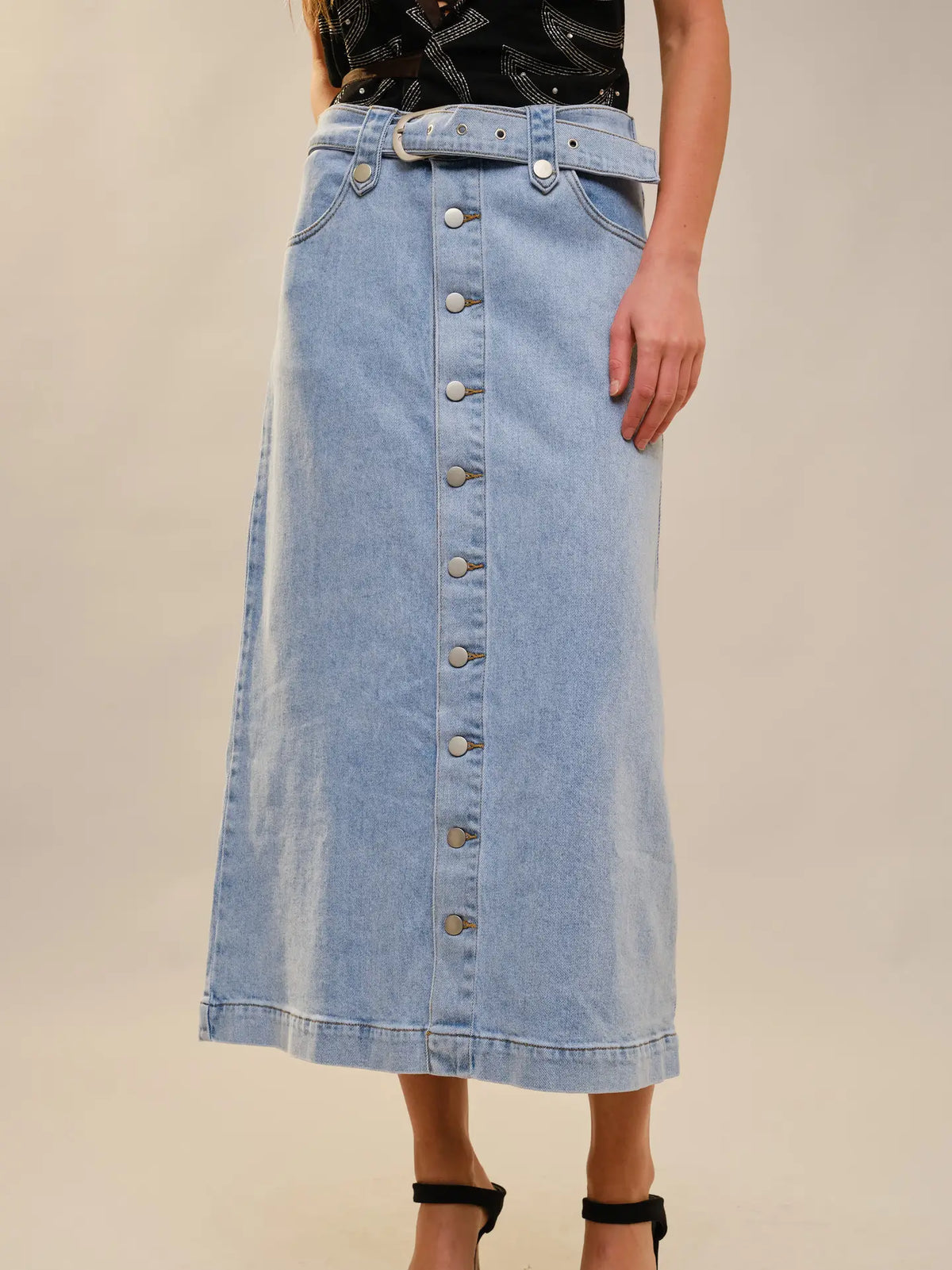 Shelly Denim Skirt