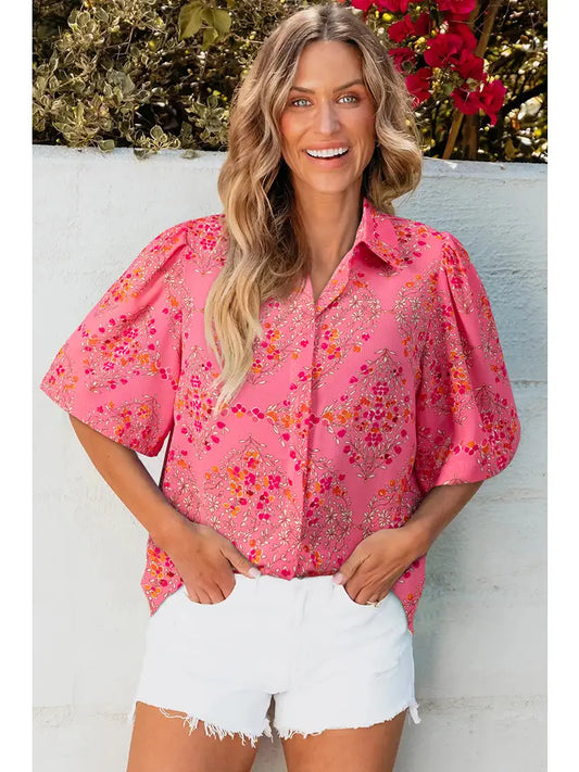 Indie Button Down Blouse