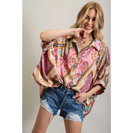 Paisy Flowy top