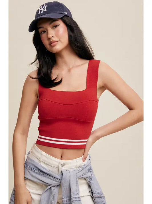 Willow Brami Red w/ stripes