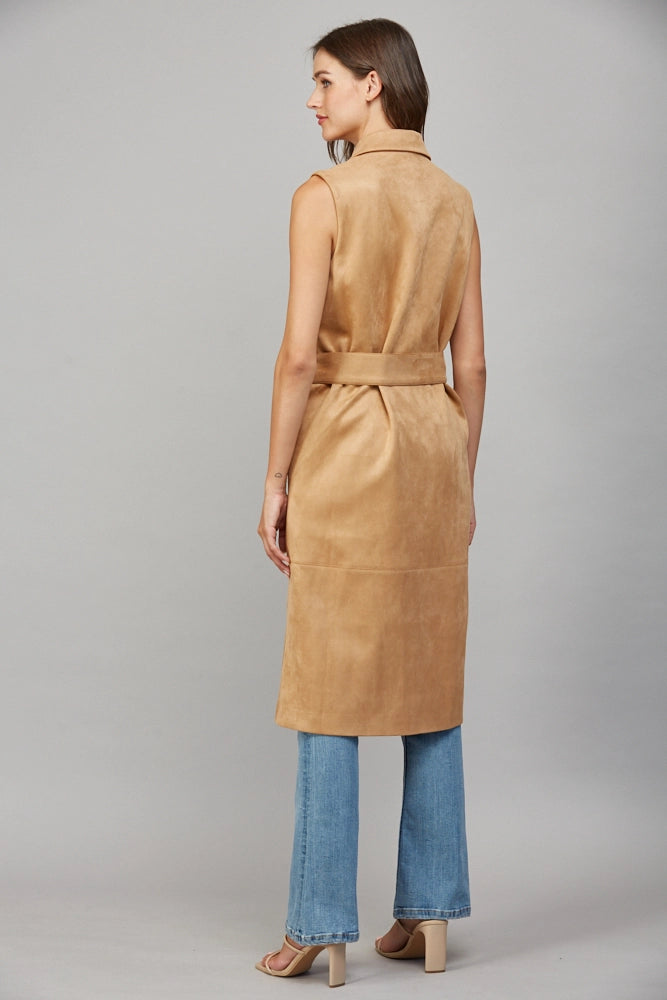 Sally Suede Vest / Dress
