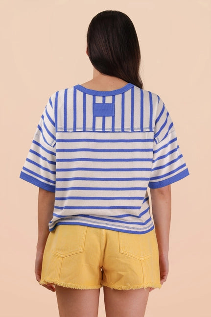 Royal Blue Jessy Stripes