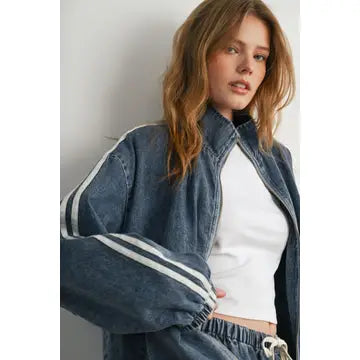 Demi Sporty Denim Jacket