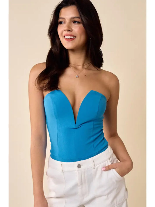 Tulip Blue Body Suit