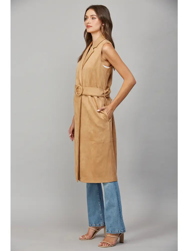 Sally Suede Vest / Dress