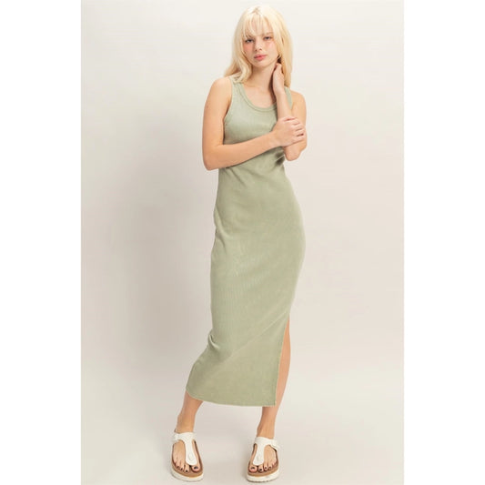 Sage Midi Dress