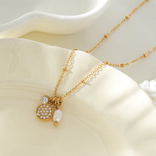Kaamil Gold Charm Necklace