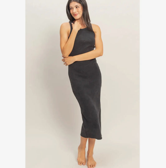 Black Tank Midi Dress