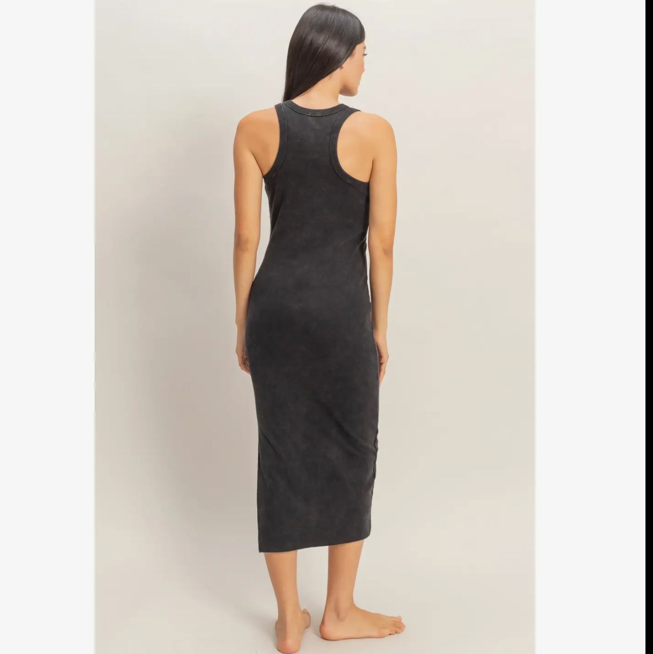 Black Tank Midi Dress