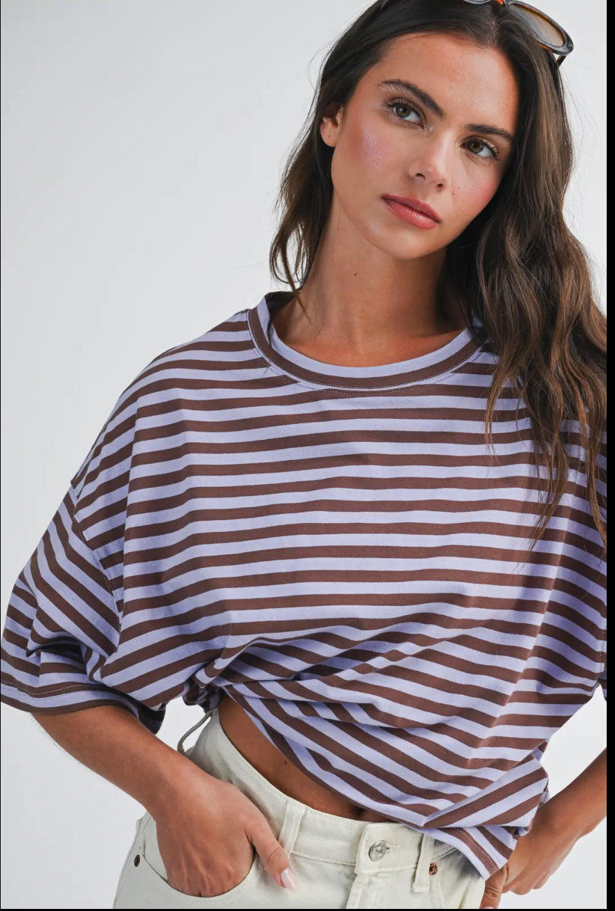Suzzie Stripped Top