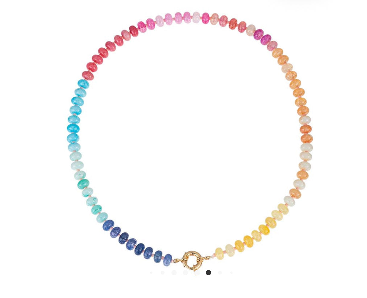 Beaded necklaces