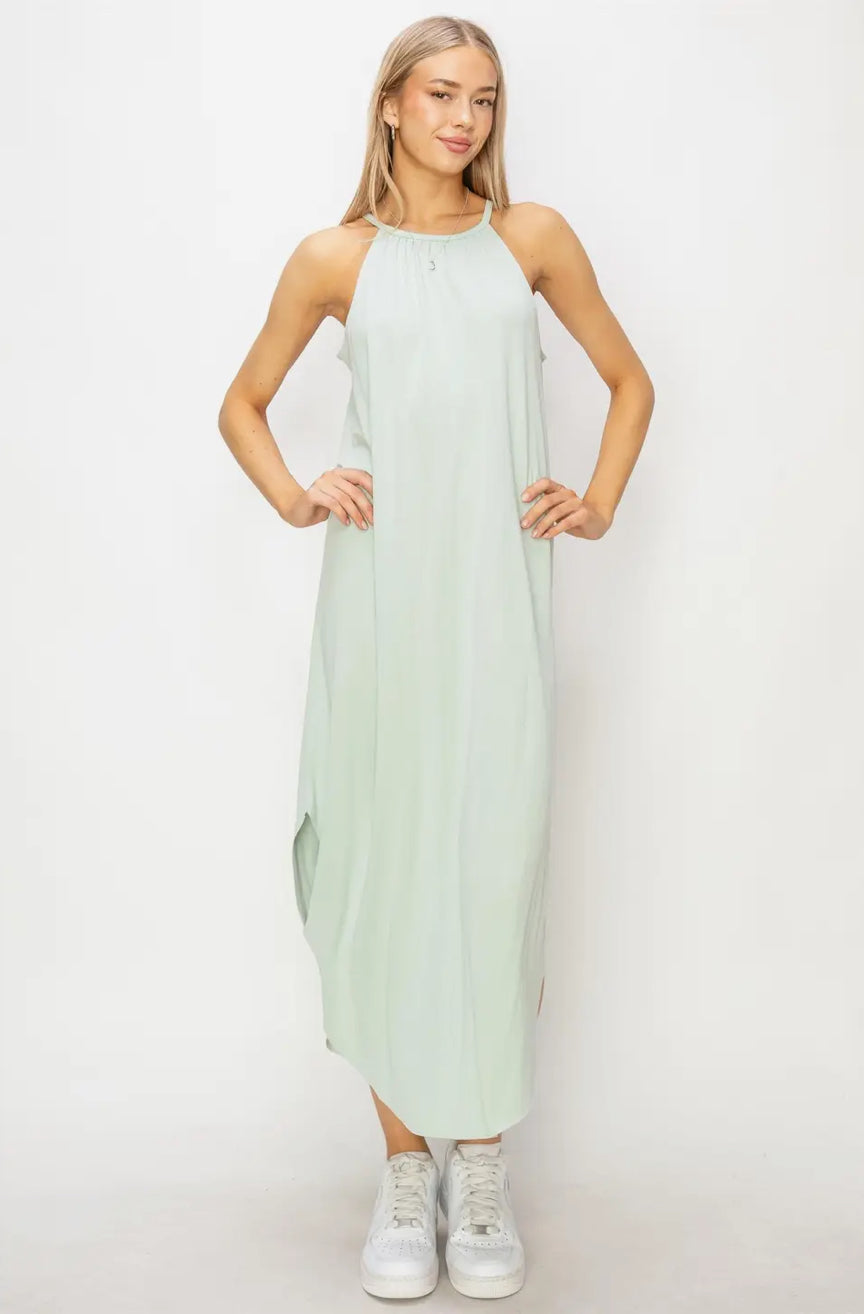 Hazel mint dress