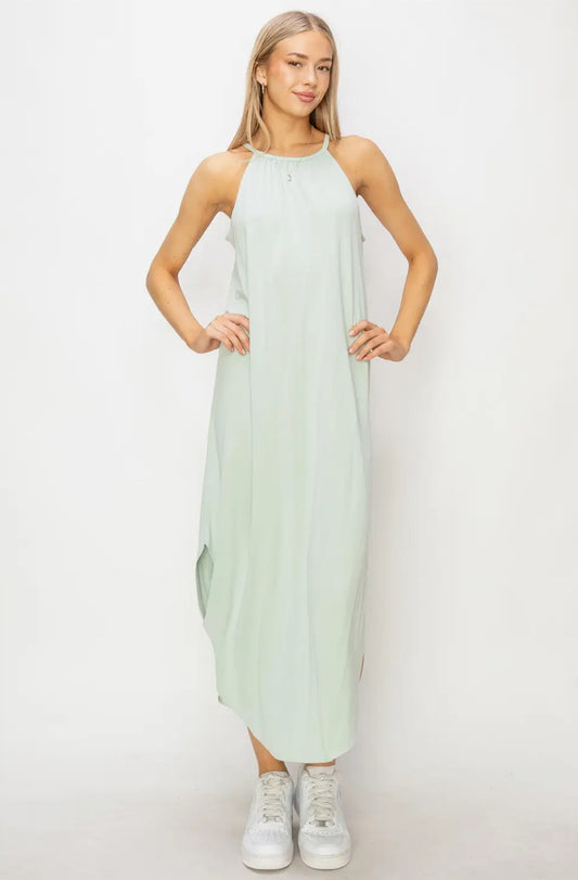 Hazel mint dress