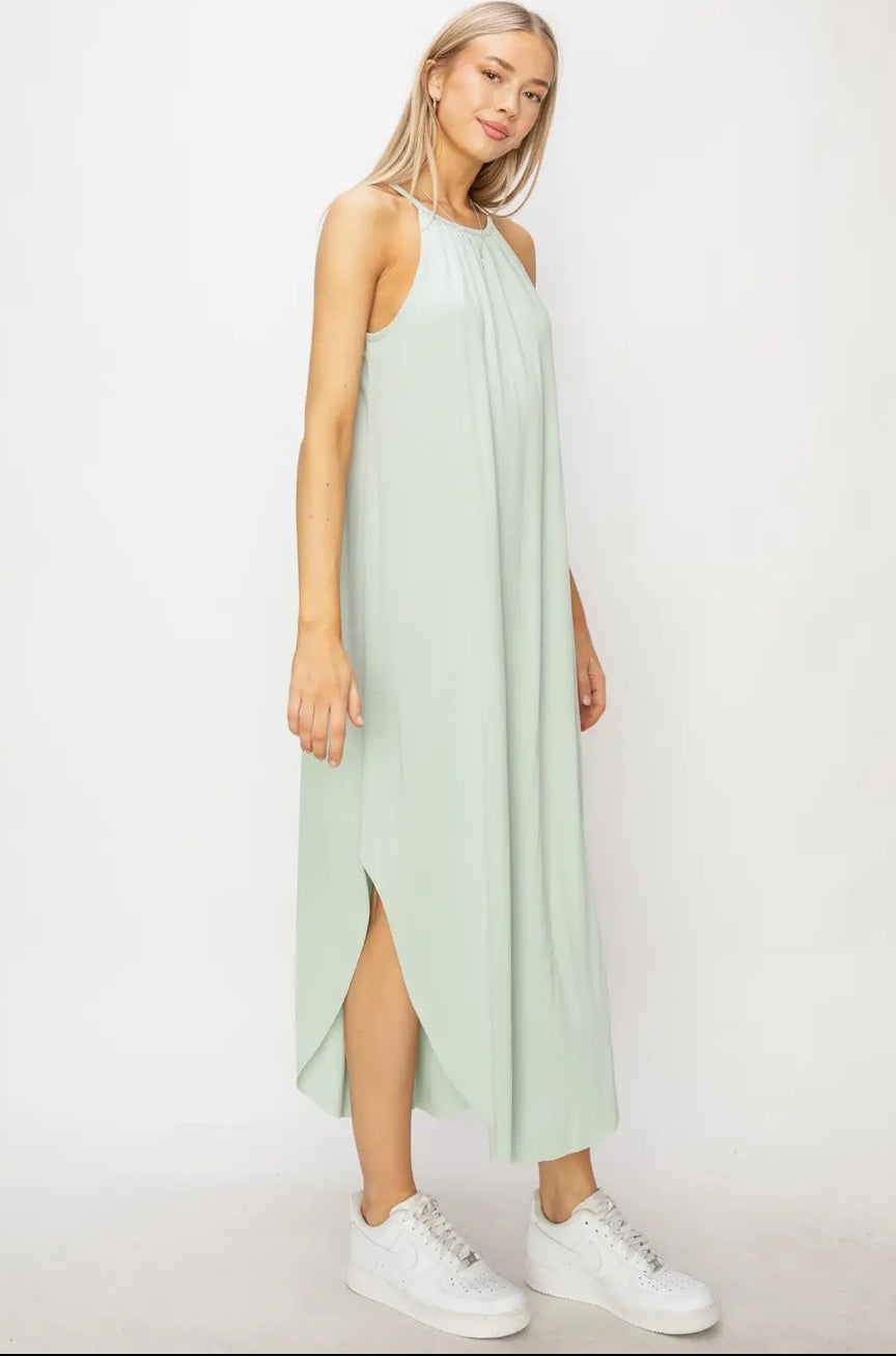 Hazel mint dress