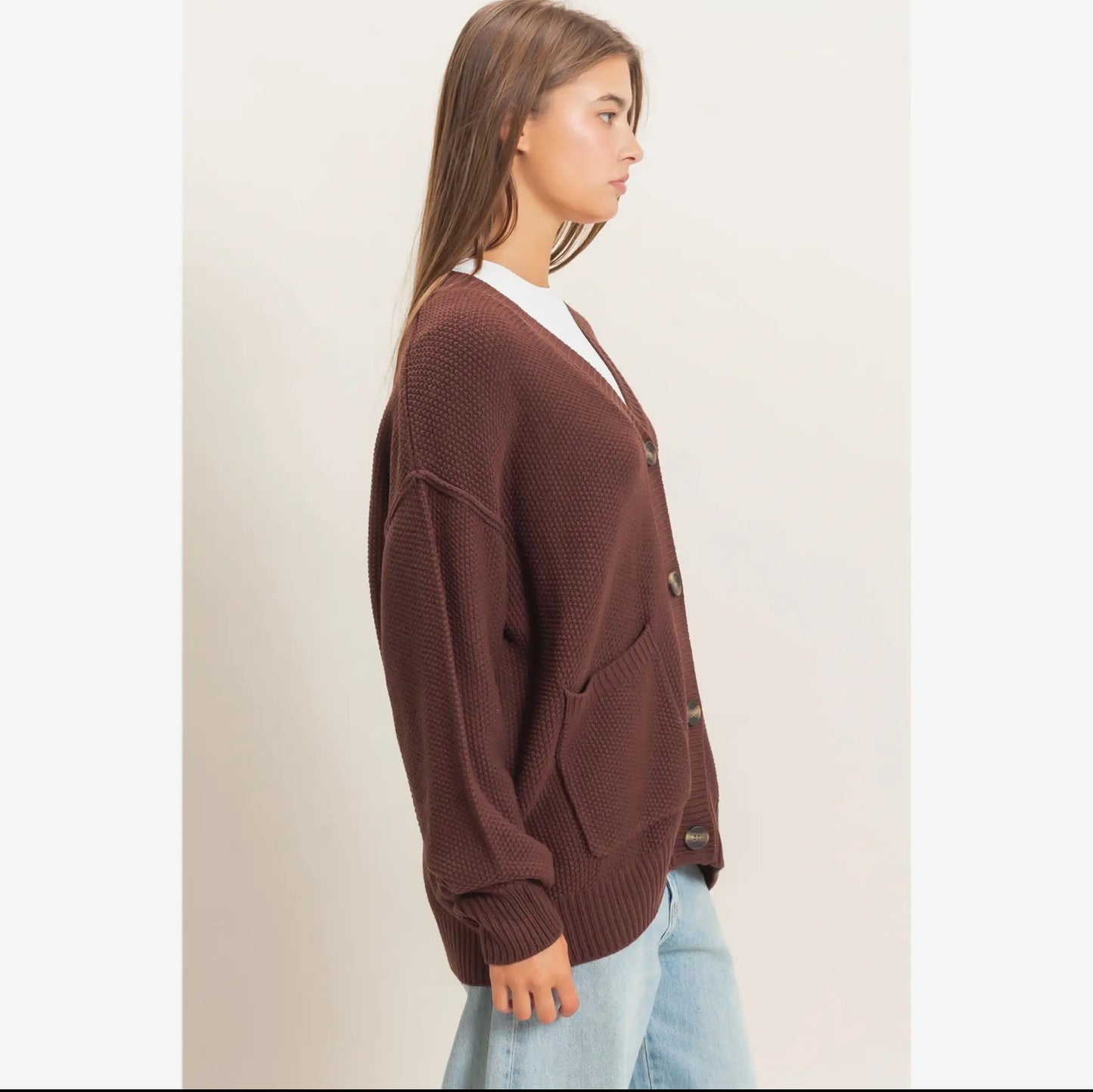 Kerry Knit cardigan brown