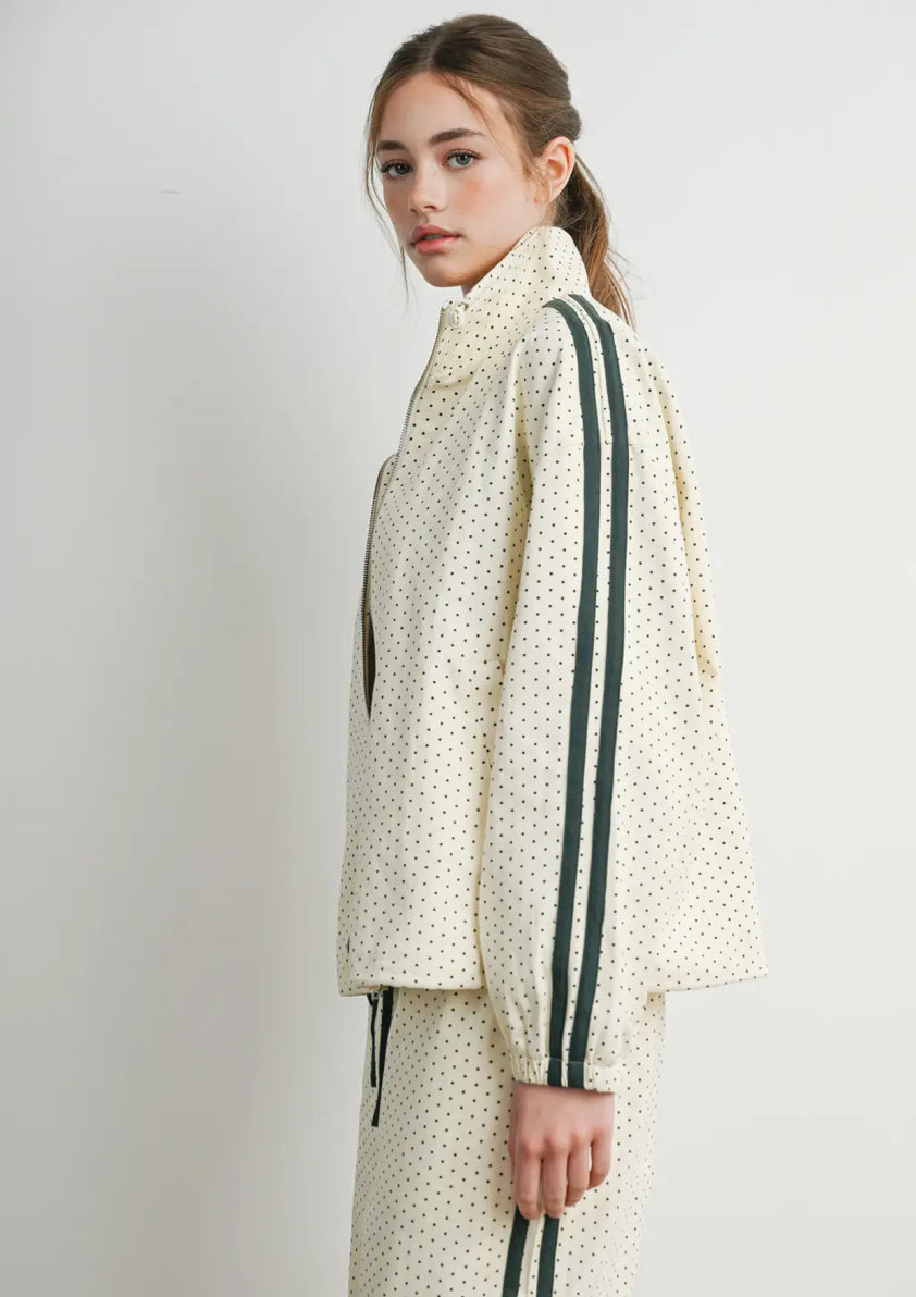 Ray retro polka dot jacket