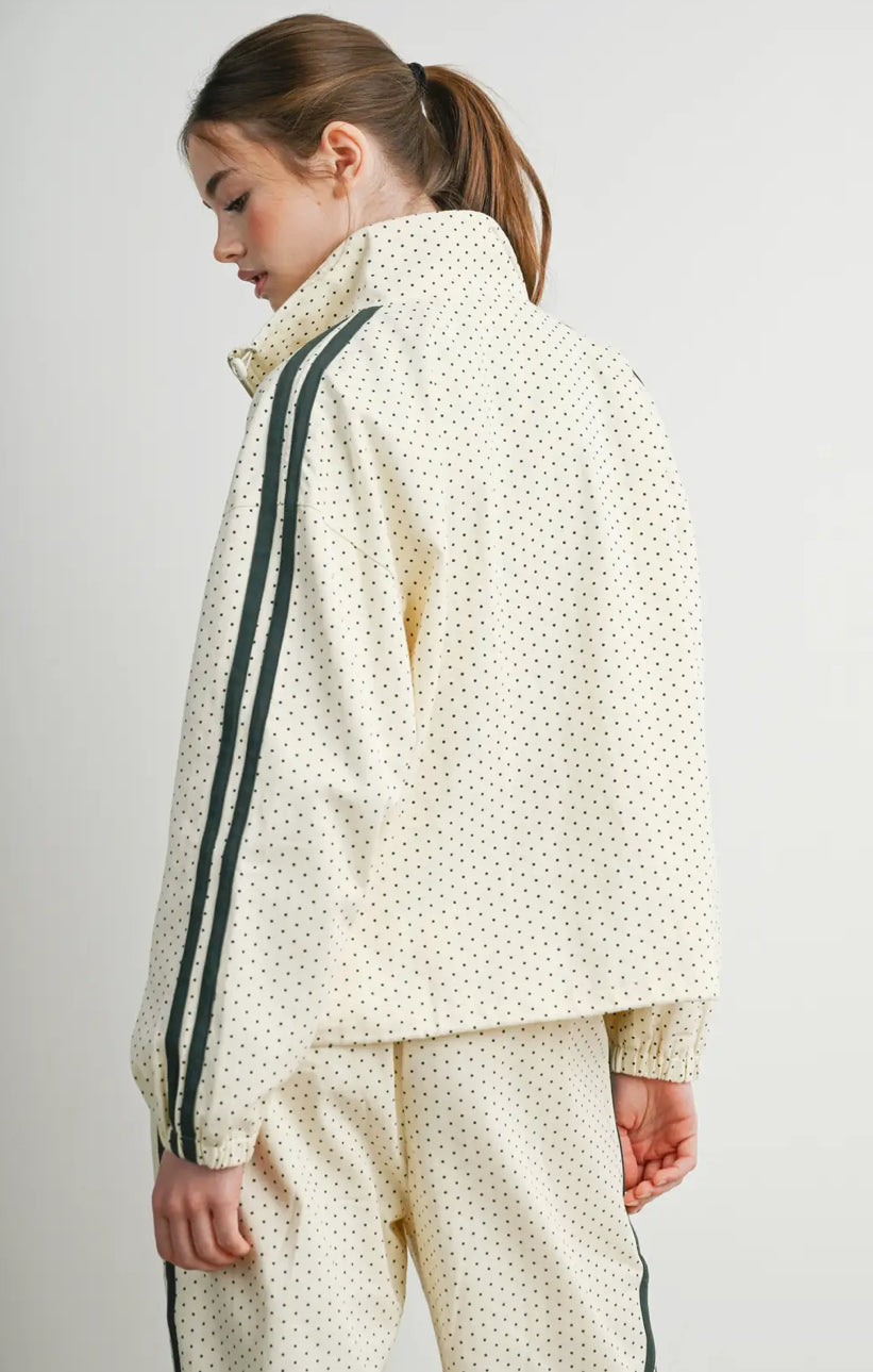 Ray retro polka dot jacket