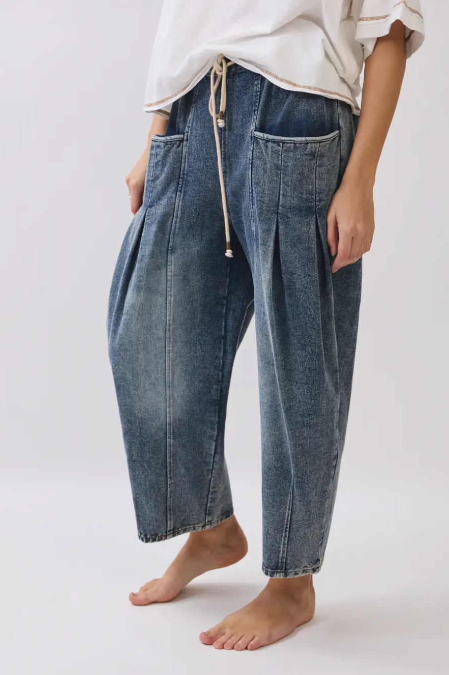 Chloe barrel jeans