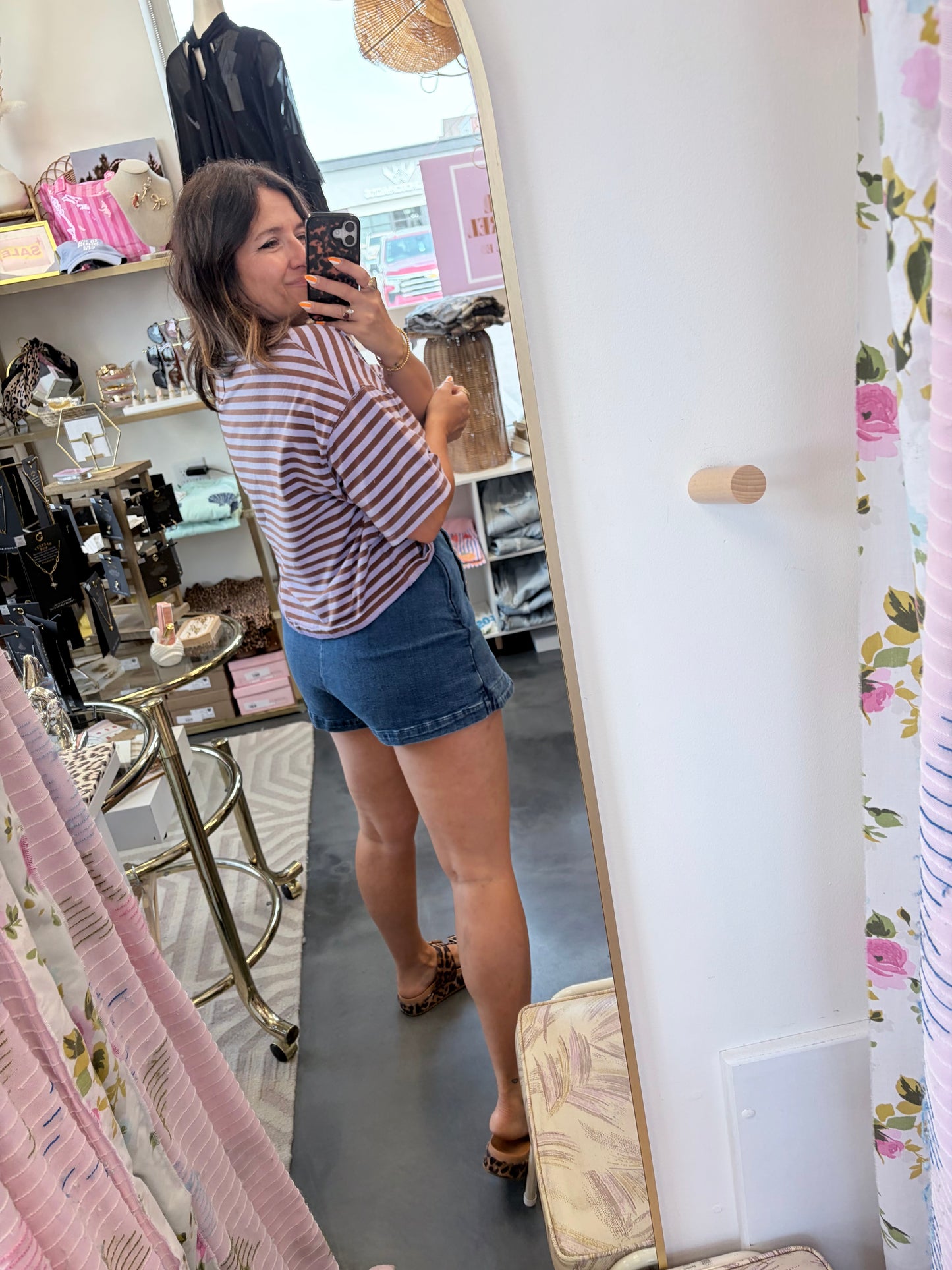 Ella Denim Skort