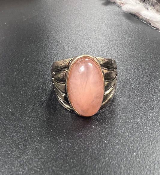 Roaring Twenties Pastel Stone Gold Ring