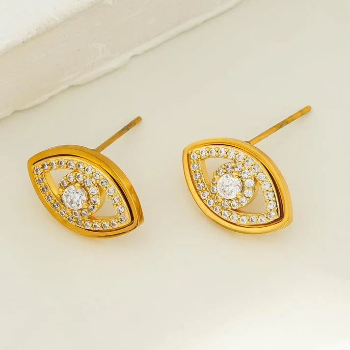Lucky eye earrings