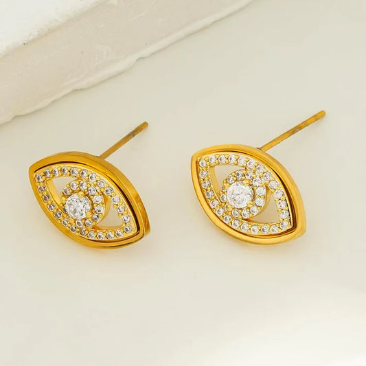 Lucky eye earrings
