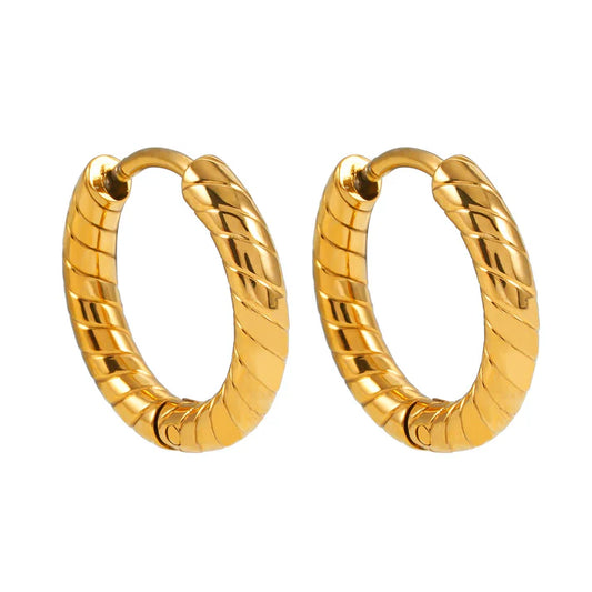 Lupita Huggie Hoops