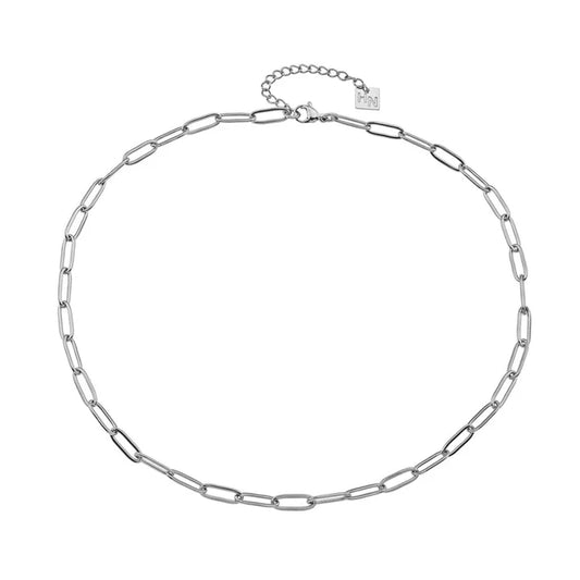 Palermo white gold necklace