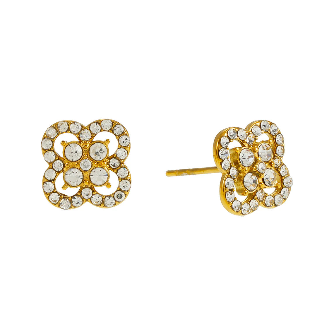 Sanibell clover earrings