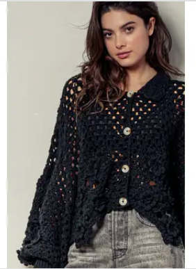 Whimsy Crochet Top