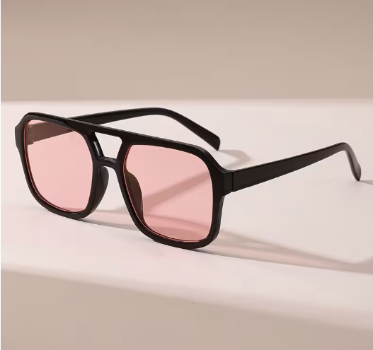 Pink Tinted Glasses