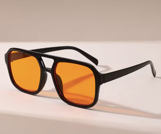 Orange Tinted Glasses