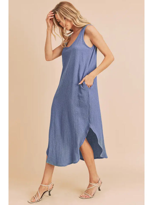 Duccie Blue Tank Dress