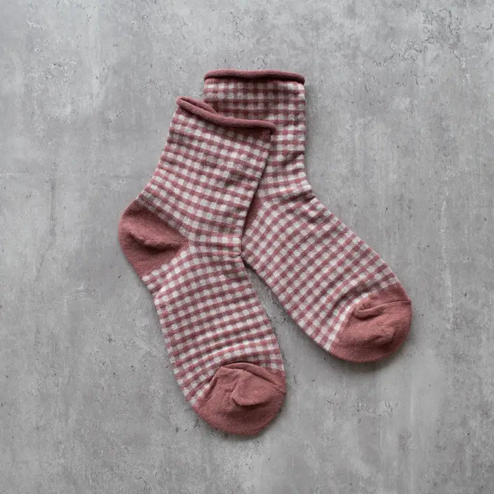 Picnic Checked Socks