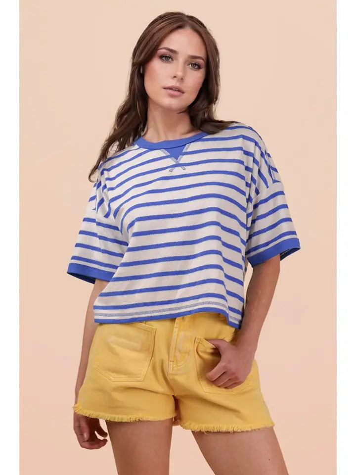 Royal Blue Jessy Stripes